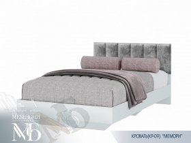 Кровать 1,2м Мемори КР-09 в Кольцово - kolcovo.mebel-nsk.ru | фото