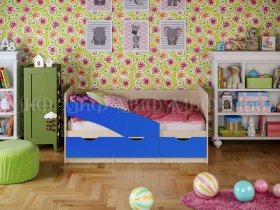 Кровать детская Бабочки 2,0 м в Кольцово - kolcovo.mebel-nsk.ru | фото