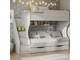 Кровать двухъярусная Каприз-22 КПР.22 в Кольцово - kolcovo.mebel-nsk.ru | фото