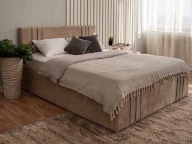 Кровать двуспальная 1,4м с подъем. мех. Леванте в Кольцово - kolcovo.mebel-nsk.ru | фото