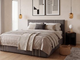 Кровать двуспальная 1,6м с подъем. мех. Леванте в Кольцово - kolcovo.mebel-nsk.ru | фото