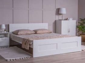 Кровать двуспальная 1,6м Сириус в Кольцово - kolcovo.mebel-nsk.ru | фото