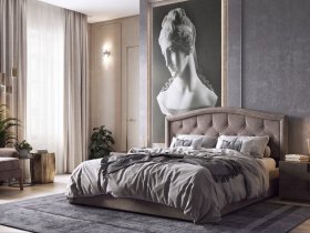 Кровать двуспальная 1,8м Верона-2 в Кольцово - kolcovo.mebel-nsk.ru | фото