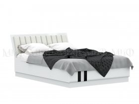 Кровать двуспальная с подъем.мех. 1,6м Магнолия в Кольцово - kolcovo.mebel-nsk.ru | фото