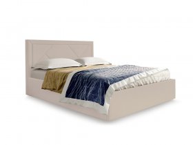 Кровать мягкая 1,6 Сиеста стандарт, вар.2 в Кольцово - kolcovo.mebel-nsk.ru | фото