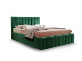 Кровать мягкая 1,6 Вена стандарт, вар.1 в Кольцово - kolcovo.mebel-nsk.ru | фото