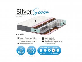 Матрас Silver Seven в Кольцово - kolcovo.mebel-nsk.ru | фото