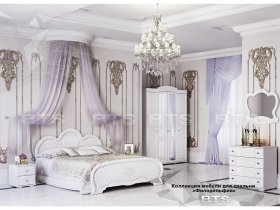 Модульная спальня «Филадельфия» в Кольцово - kolcovo.mebel-nsk.ru | фото