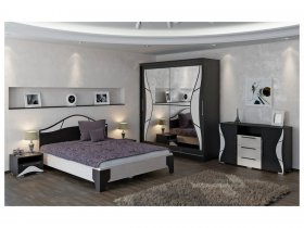 Модульная спальня Верона (Линаура) в Кольцово - kolcovo.mebel-nsk.ru | фото