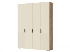 Шкаф четырехстворчатый (комби) Соната ШК-04 в Кольцово - kolcovo.mebel-nsk.ru | фото