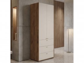 Шкаф двухстворчатый c ящиками Орма в Кольцово - kolcovo.mebel-nsk.ru | фото