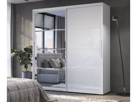 Шкаф-купе Крафт-6 2,0м (белый) в Кольцово - kolcovo.mebel-nsk.ru | фото