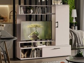 Стенка «Сиена» (кашемир) в Кольцово - kolcovo.mebel-nsk.ru | фото